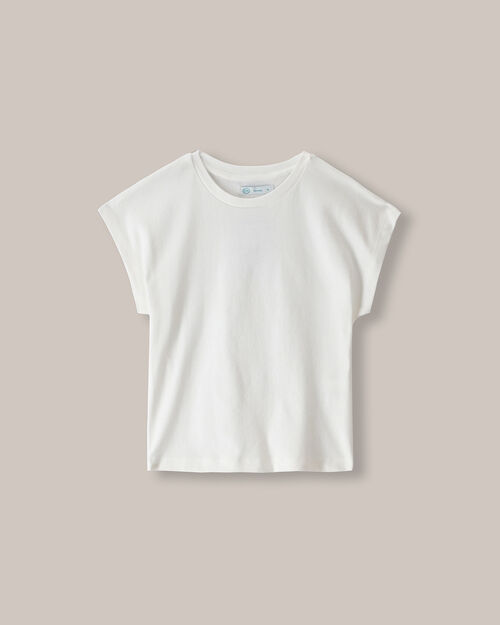 Playera Cropped Manga Corta